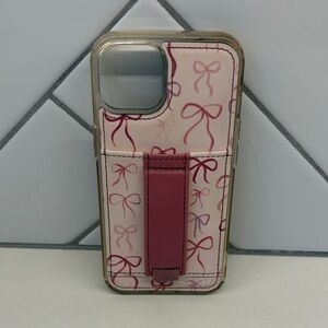 Pink Bow Pattern Phone Case